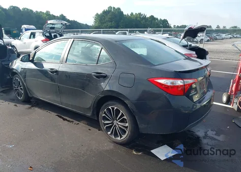 2016 Toyota Corolla S Plus из США, поврежденный, VIN 2T1BURHE2GC624917